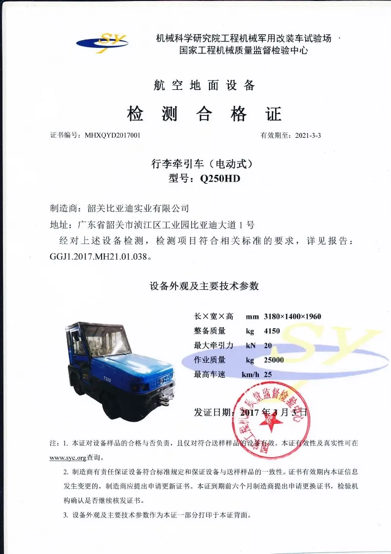 Certificat daviation civile Q250HD(Figure2)