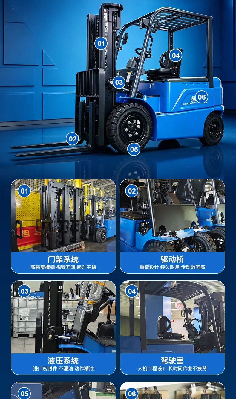 Chariot élévateur électrique BYD de 2 tonnes(Figure5)